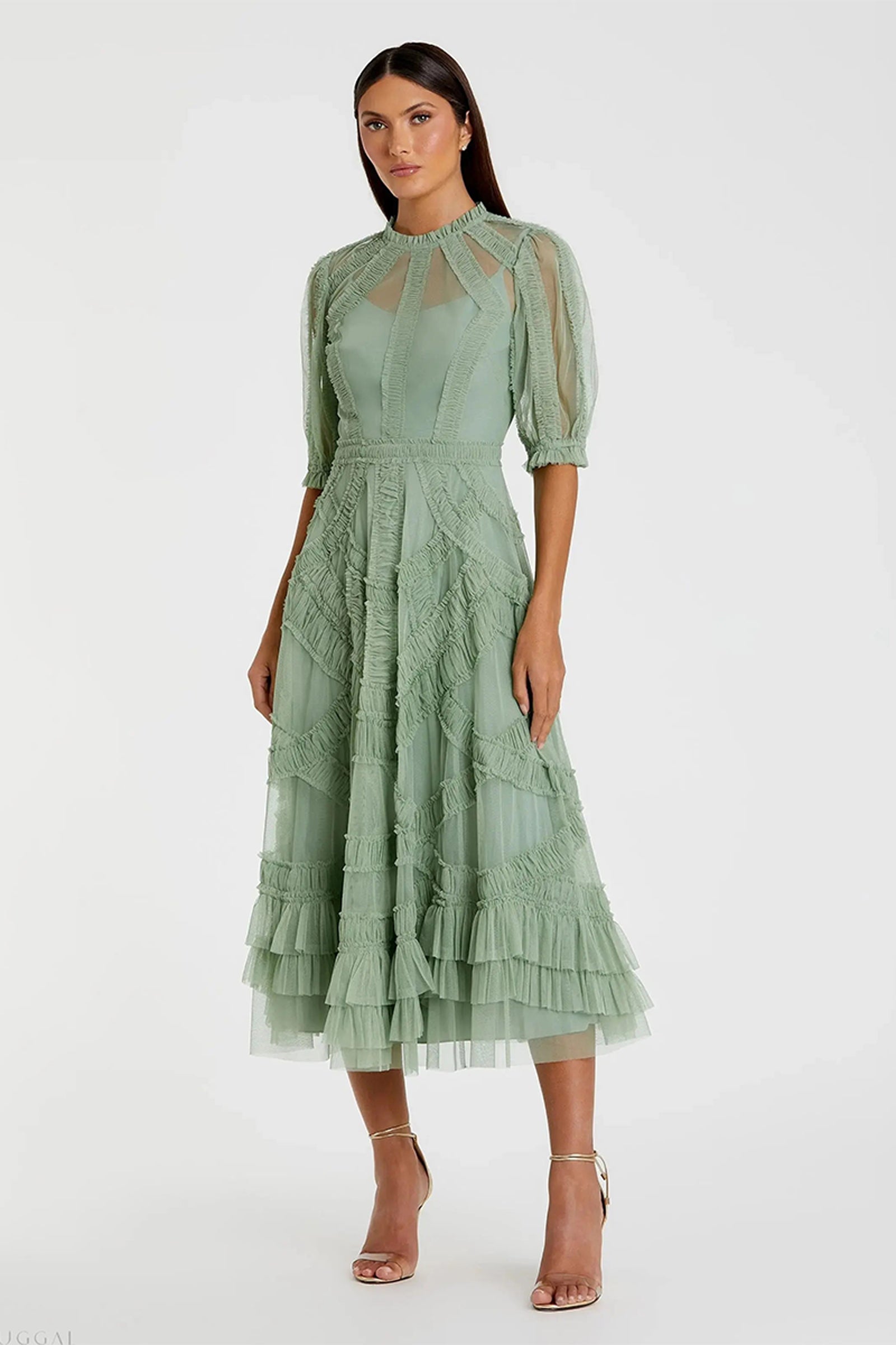 DRESS BLUE JADE