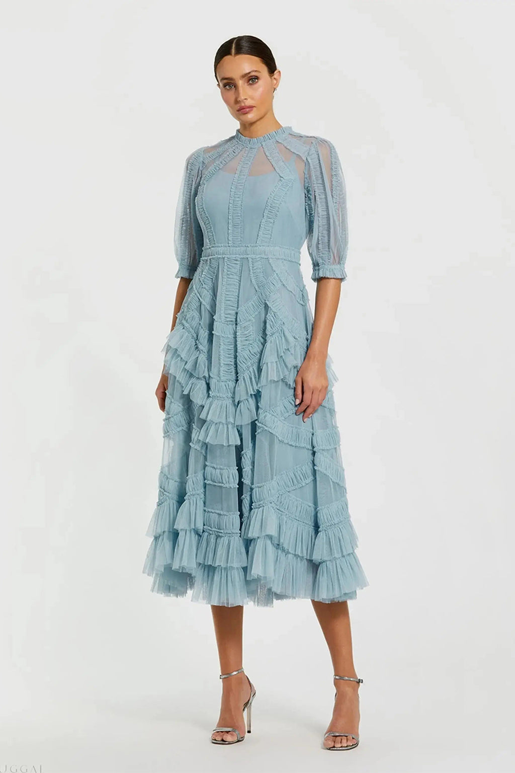 DRESS BLUE JADE