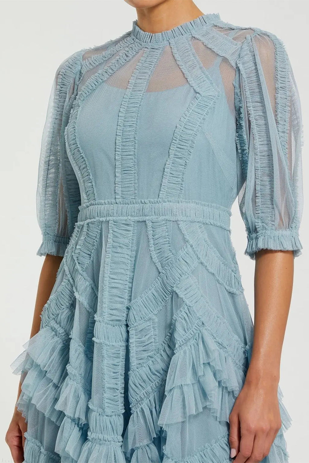 DRESS BLUE JADE