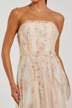 GOWN IVORY MULTI