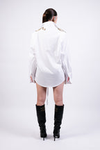 SHIRT DRESS WHITE