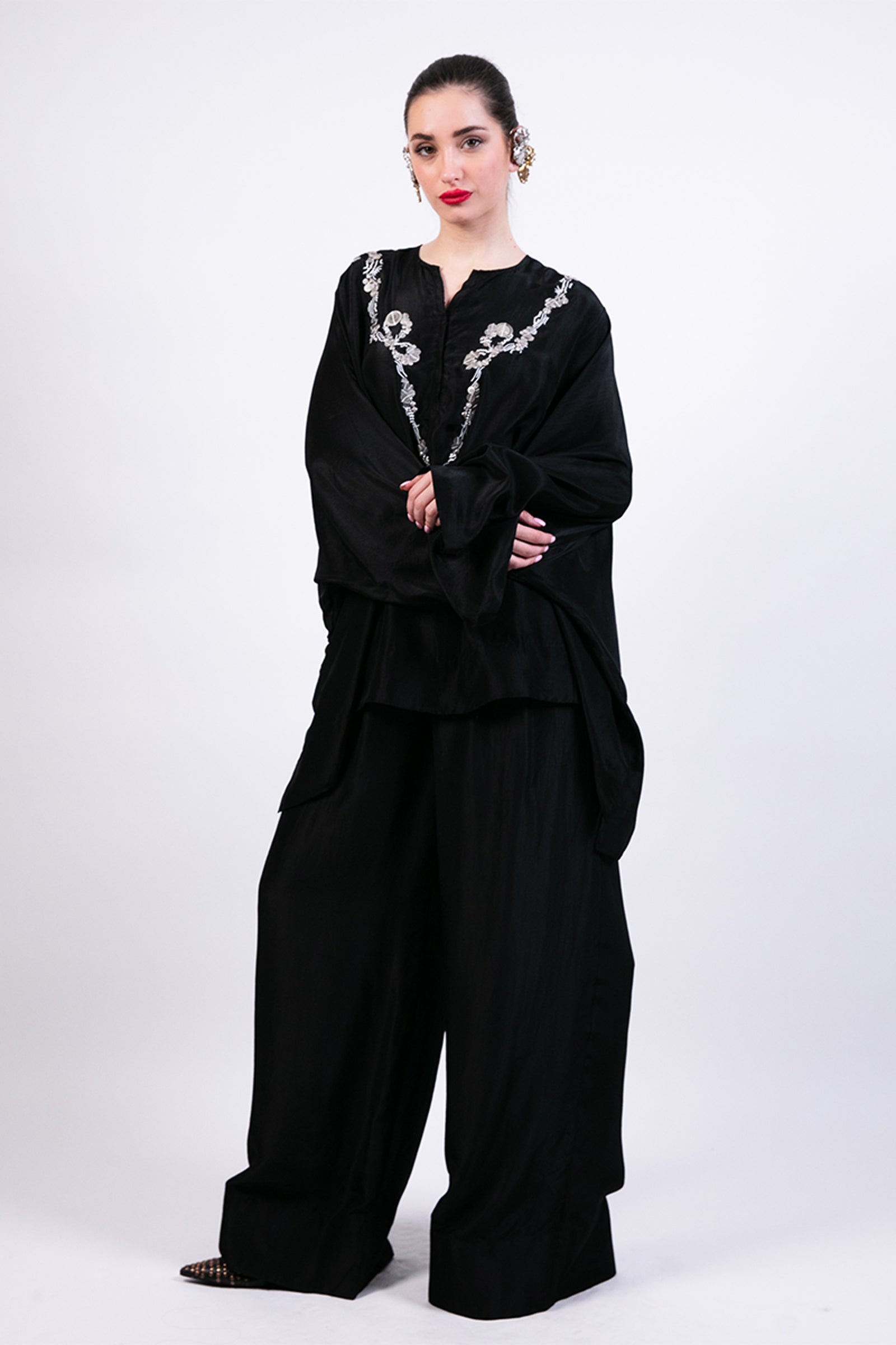 KURTI PANT BLACK