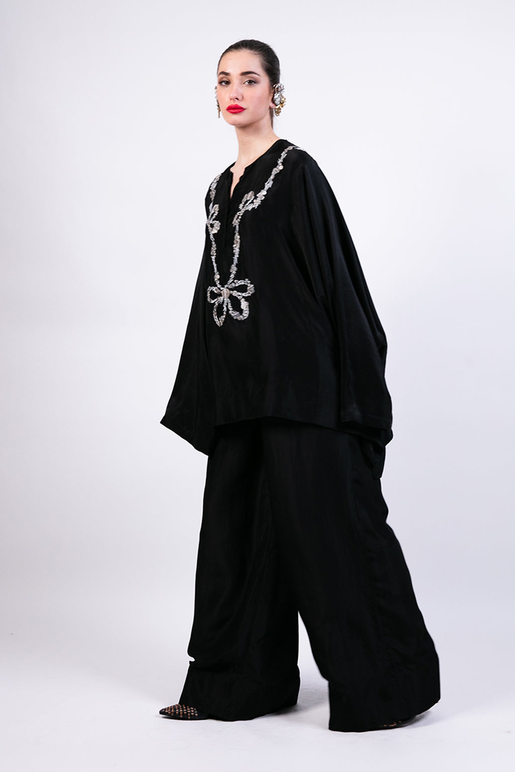 KURTI PANT BLACK