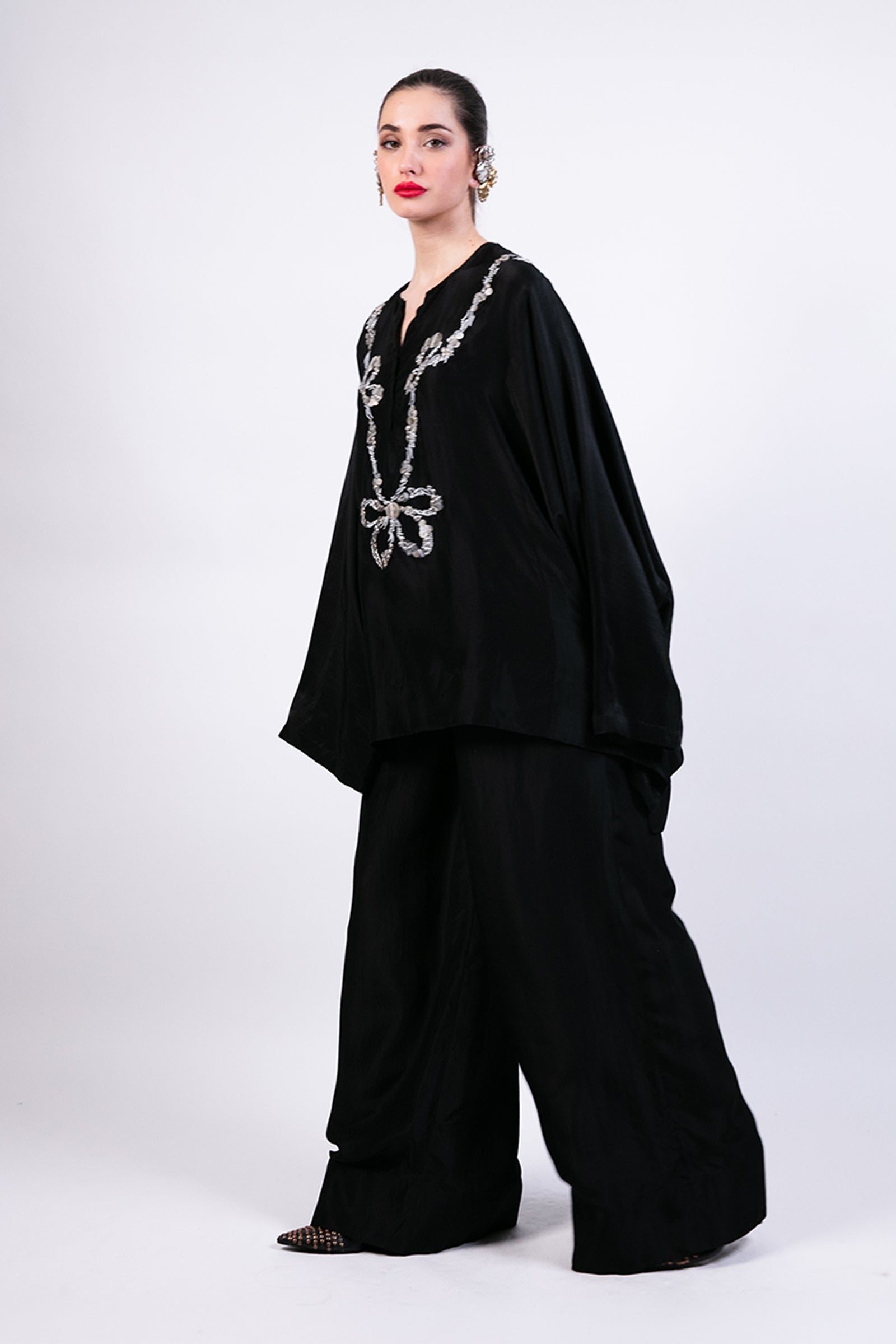 KURTI PANT BLACK