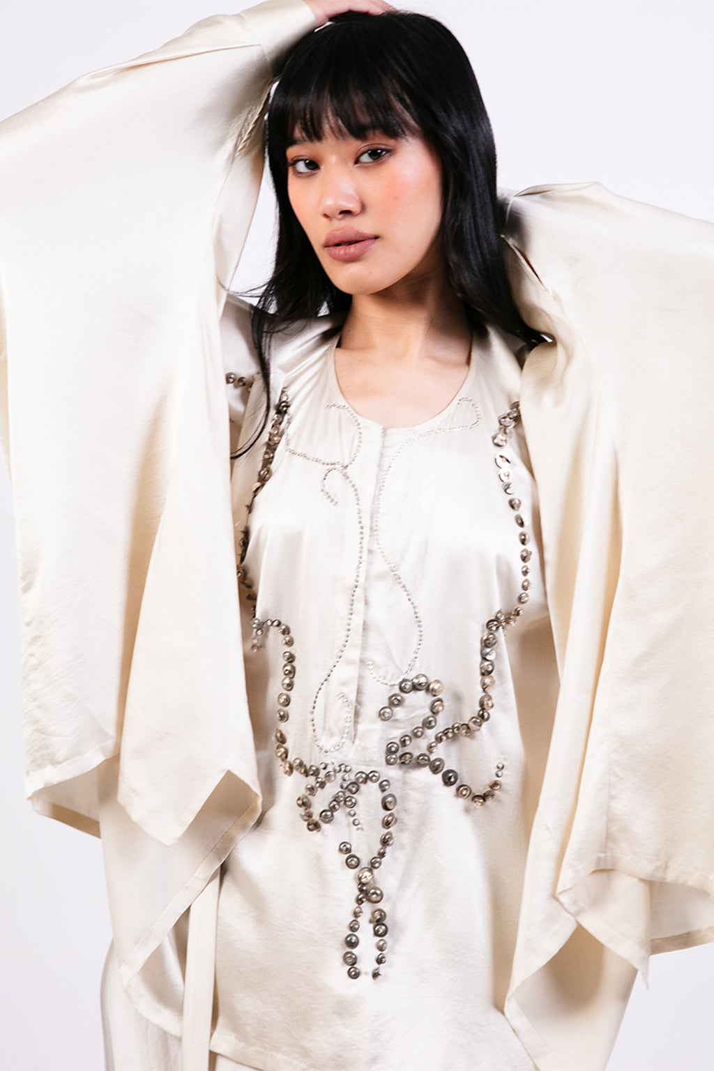 KURTI SKIRT OFF WHITE