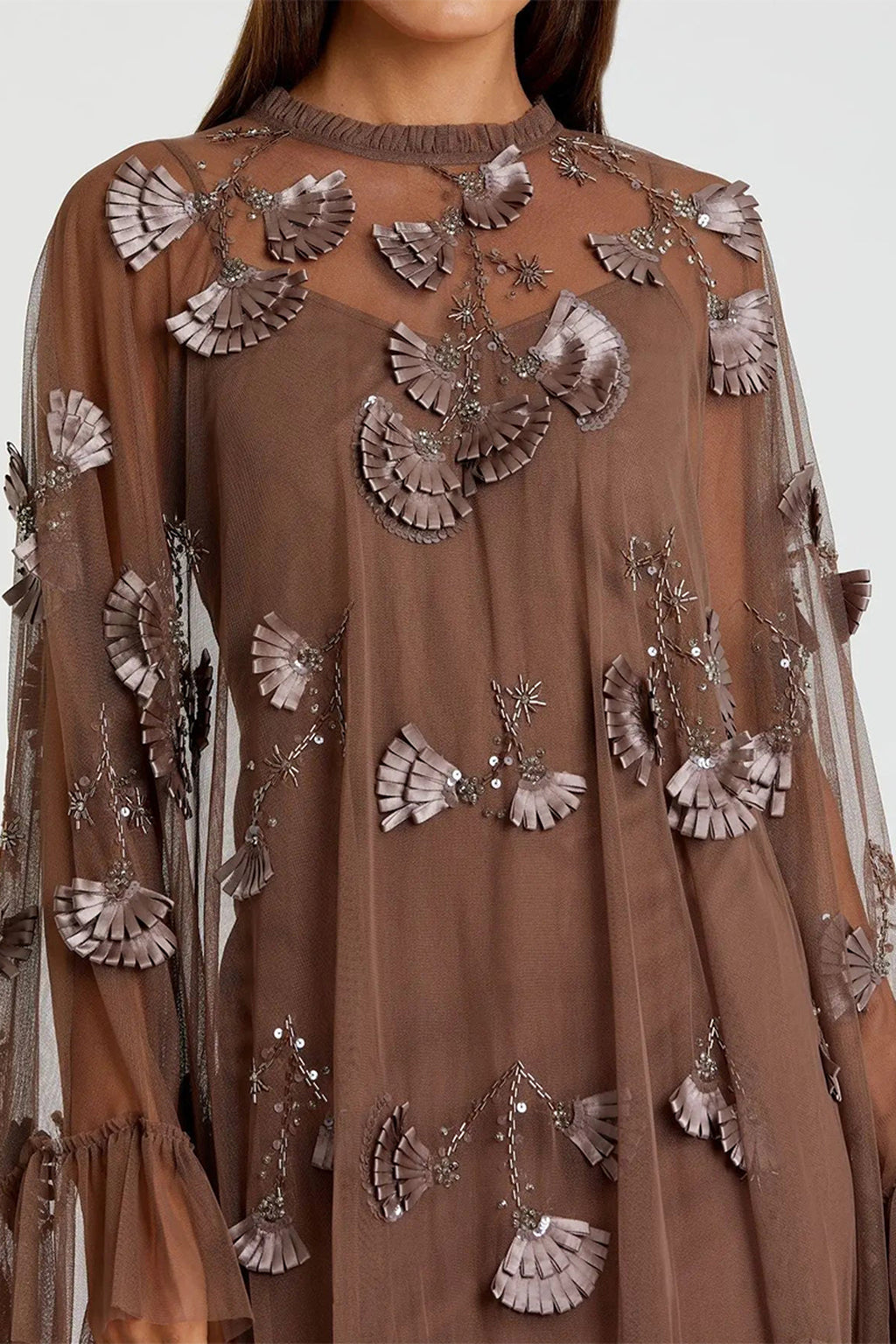 DRESS CHOCOLATE POWDER BLUE TWILIGHT