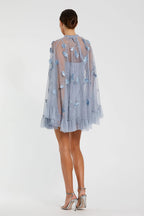 DRESS CHOCOLATE POWDER BLUE TWILIGHT