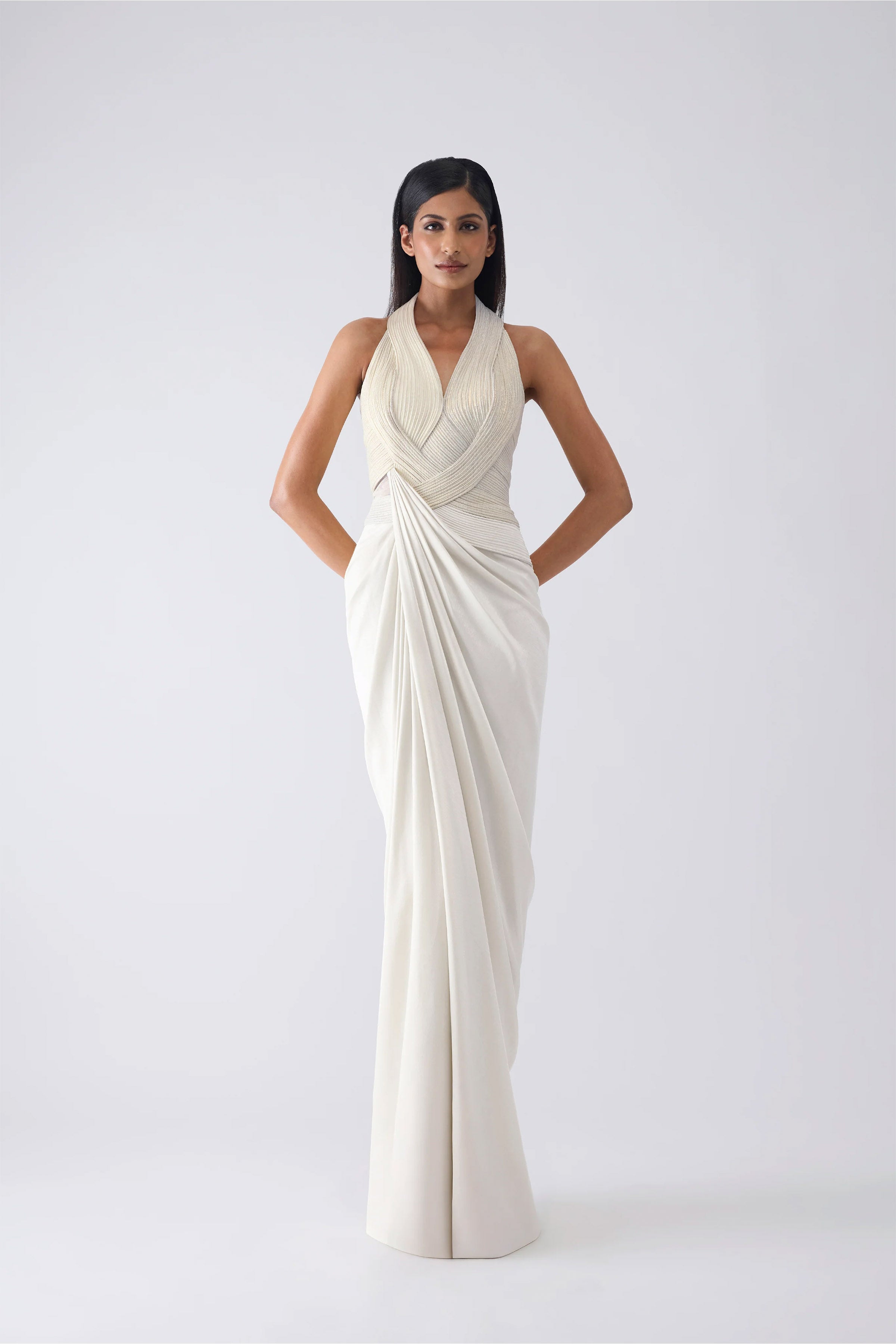 GOWN BUTTER PEARL