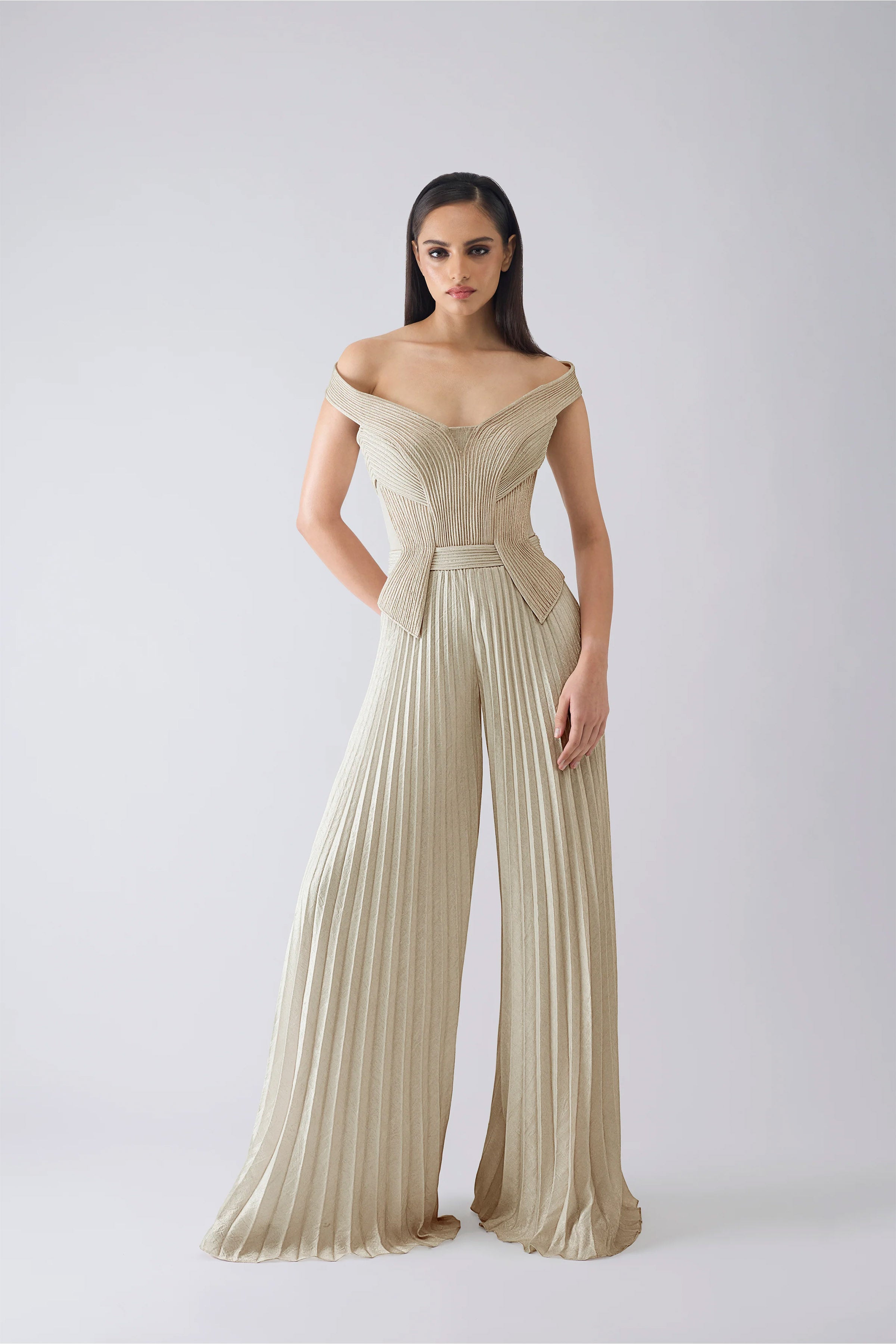 JUMPSUIT PEARL BUTTER