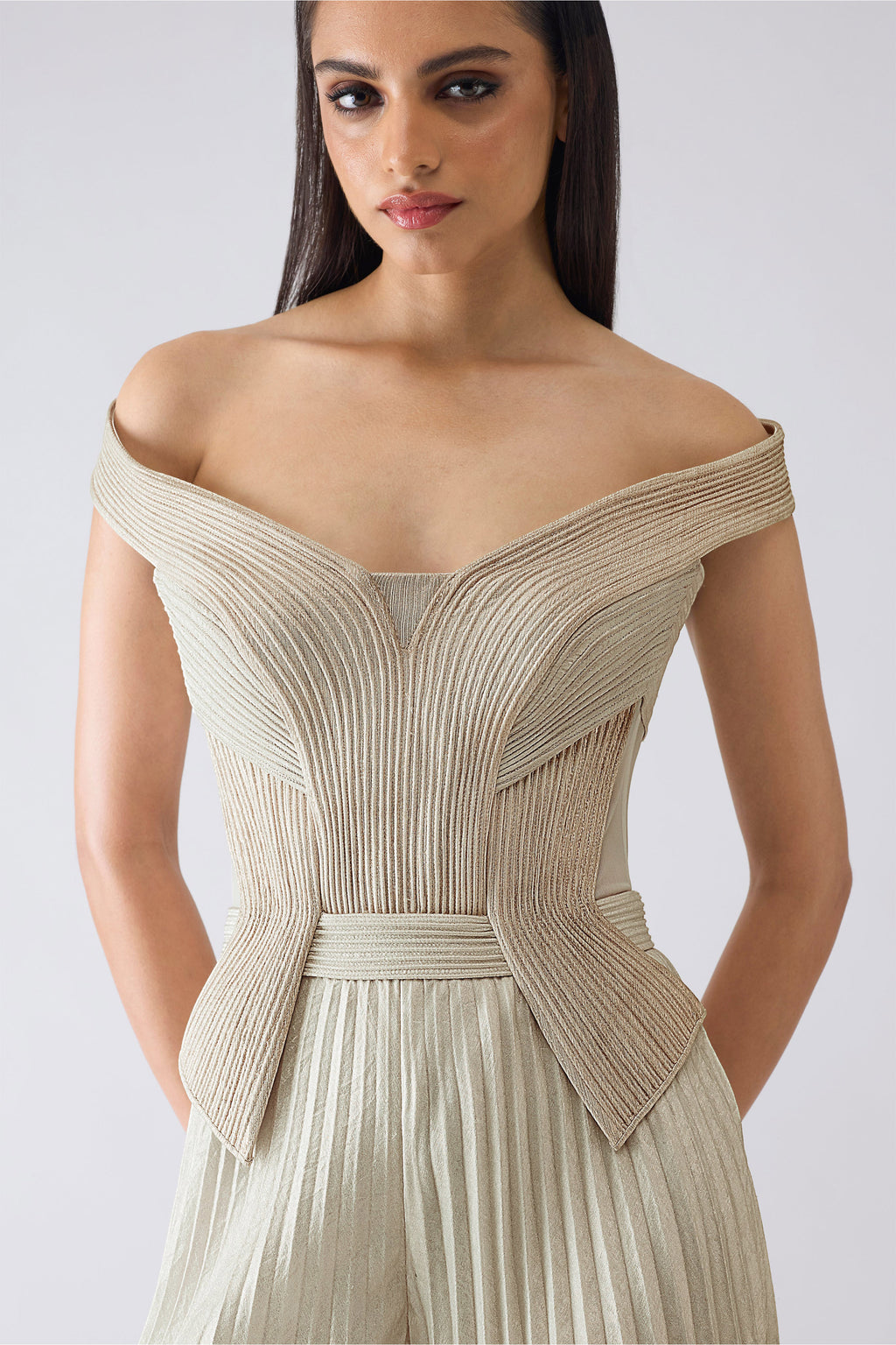 JUMPSUIT PEARL BUTTER