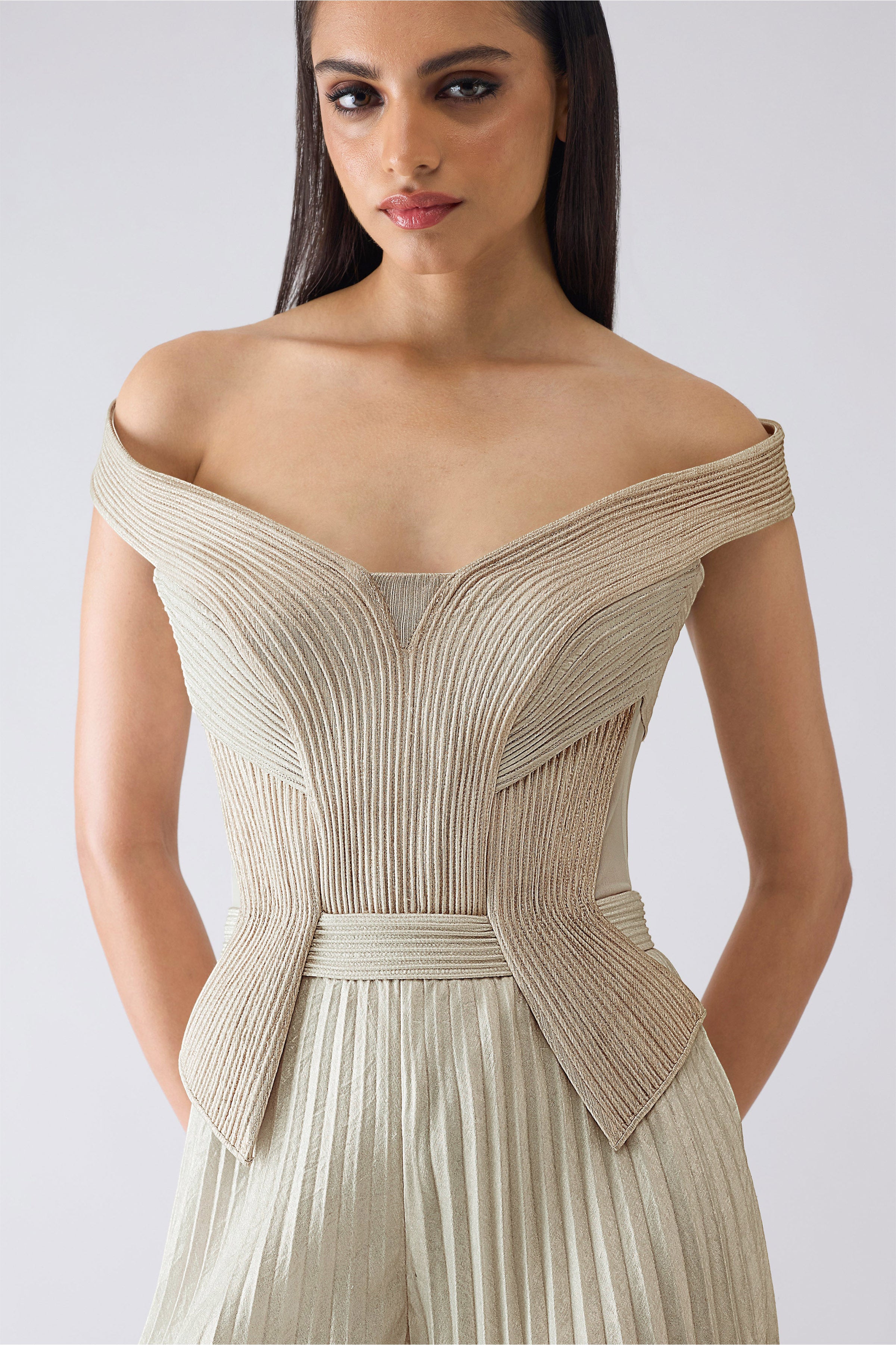 JUMPSUIT PEARL BUTTER