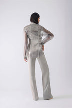 TOP PANT BLUSH ICE GREY