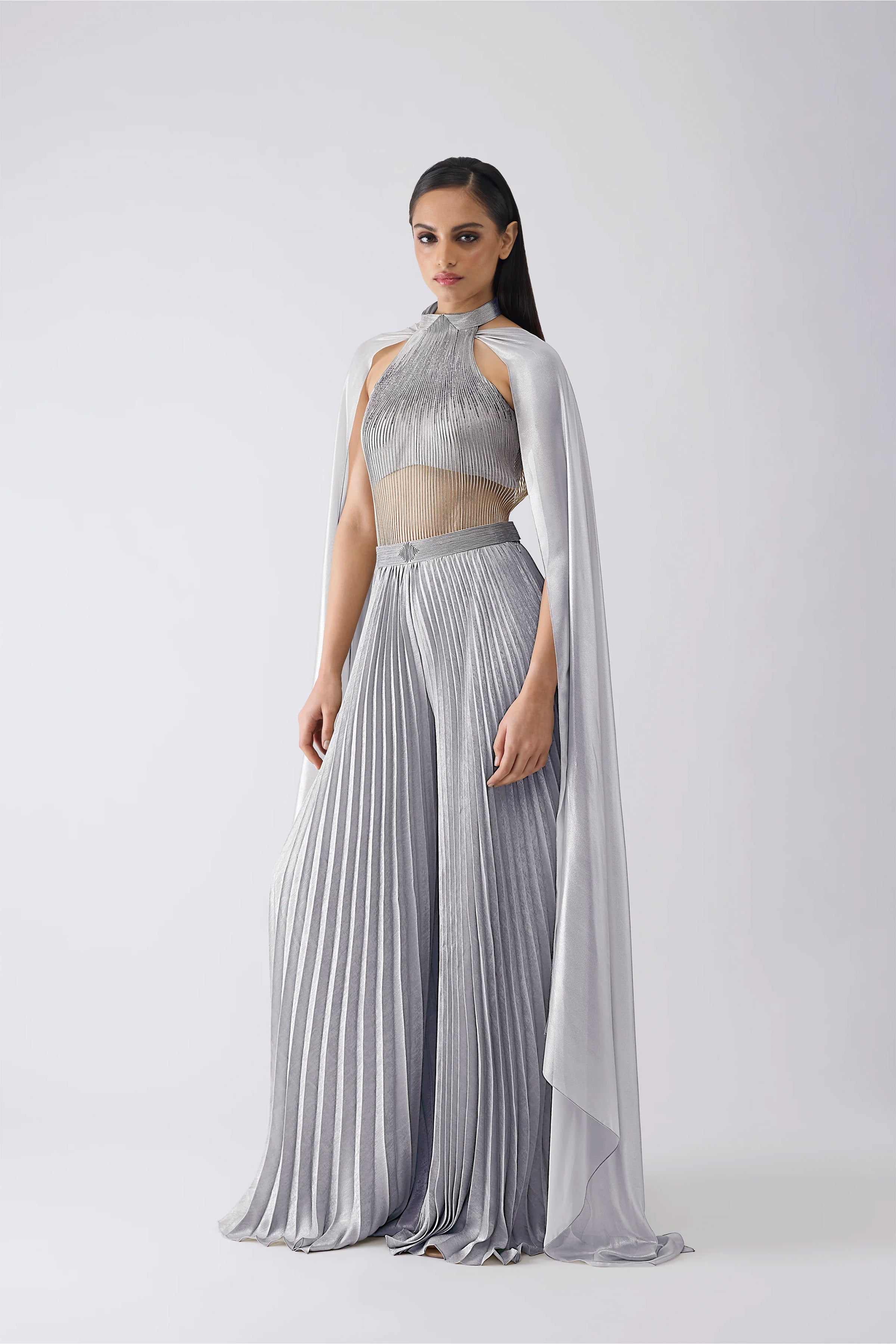 BODYSUIT PANT SAND ICE GREY