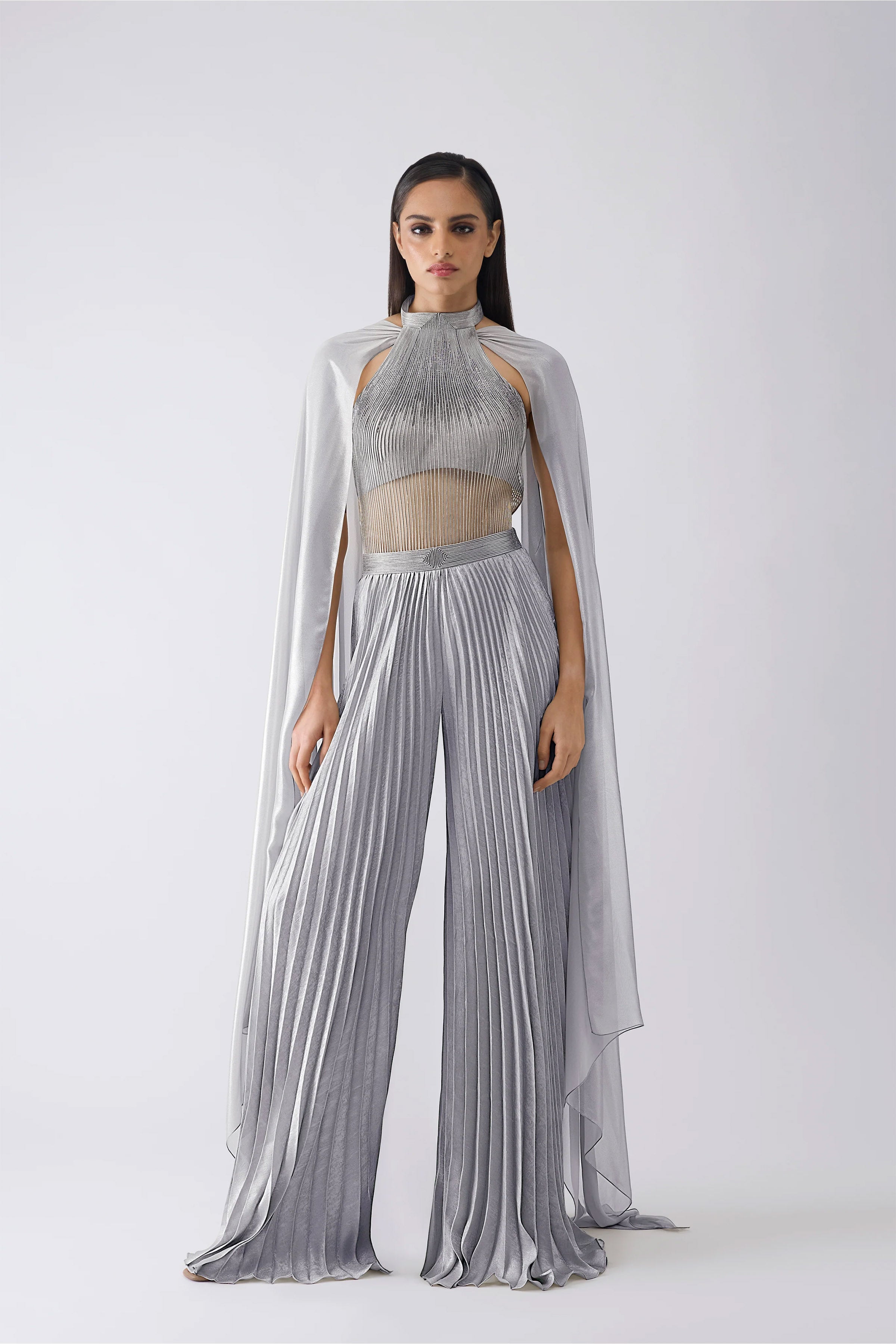 BODYSUIT PANT SAND ICE GREY
