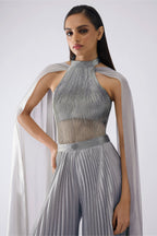BODYSUIT PANT SAND ICE GREY