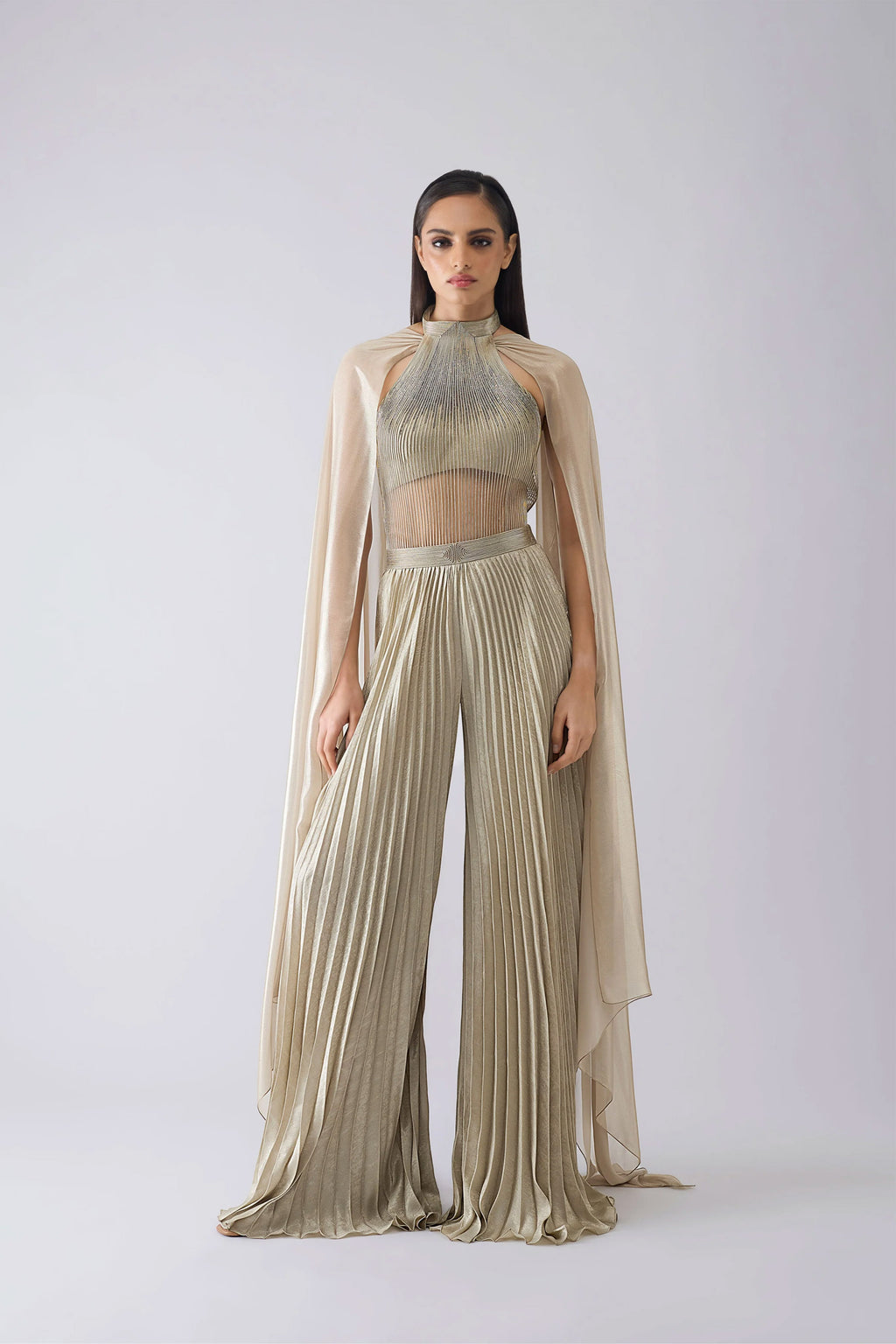 BODYSUIT PANT SAND ICE GREY