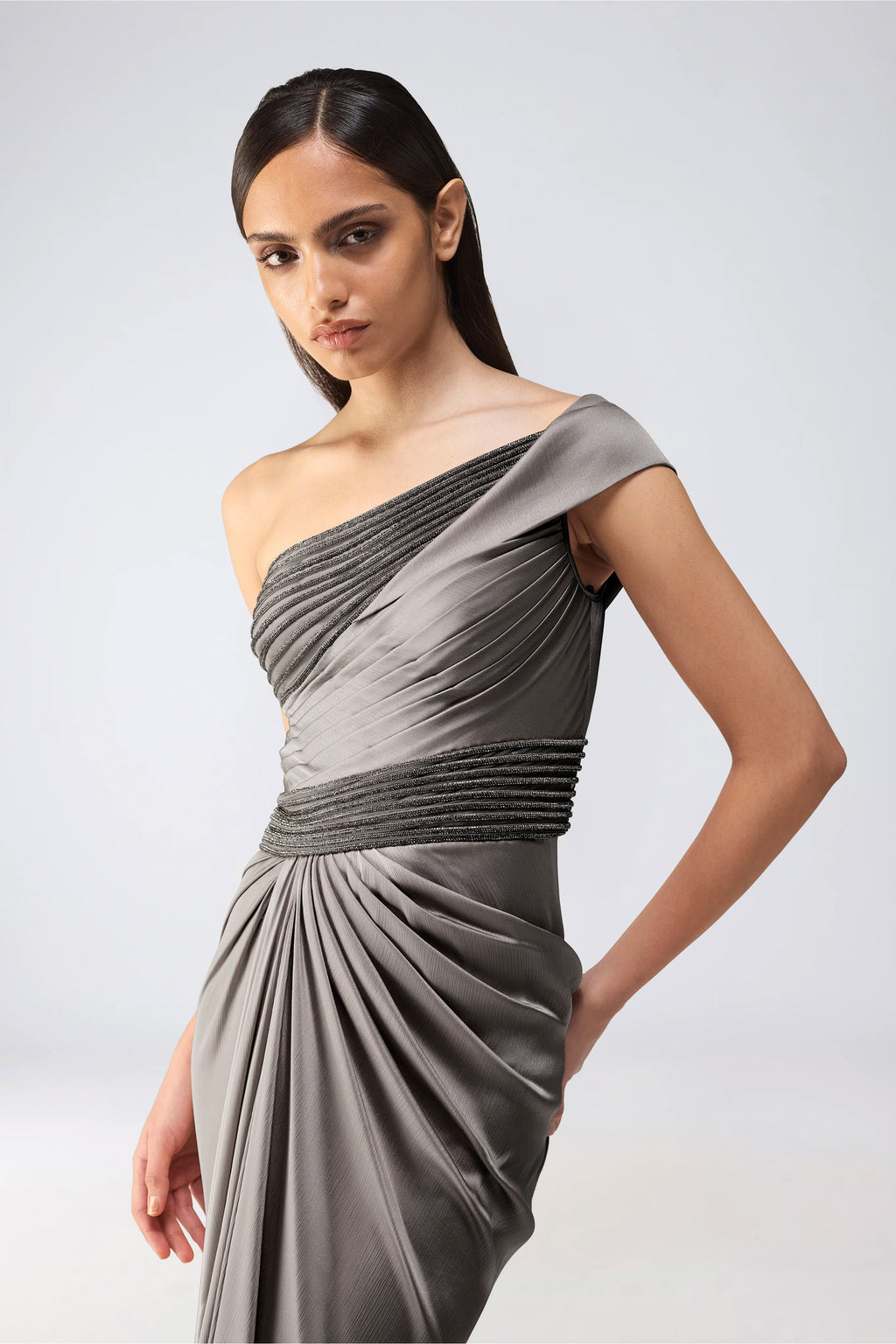 GOWN BLUSH PEWTER