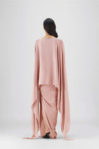 CAPE SKIRT BUTTER BLUSH ICE BLUE STEEL