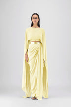 CAPE SKIRT BUTTER