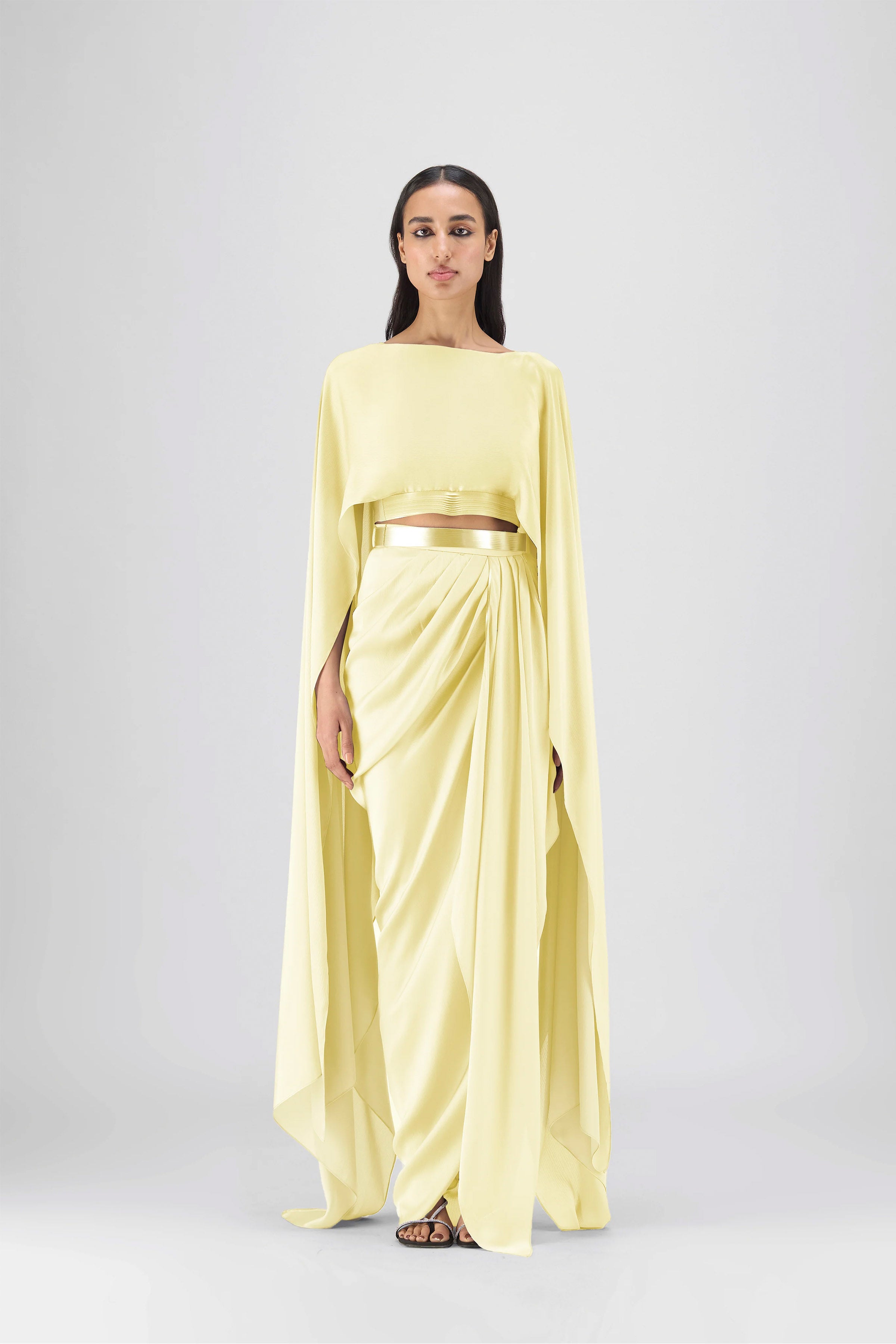 CAPE SKIRT BUTTER