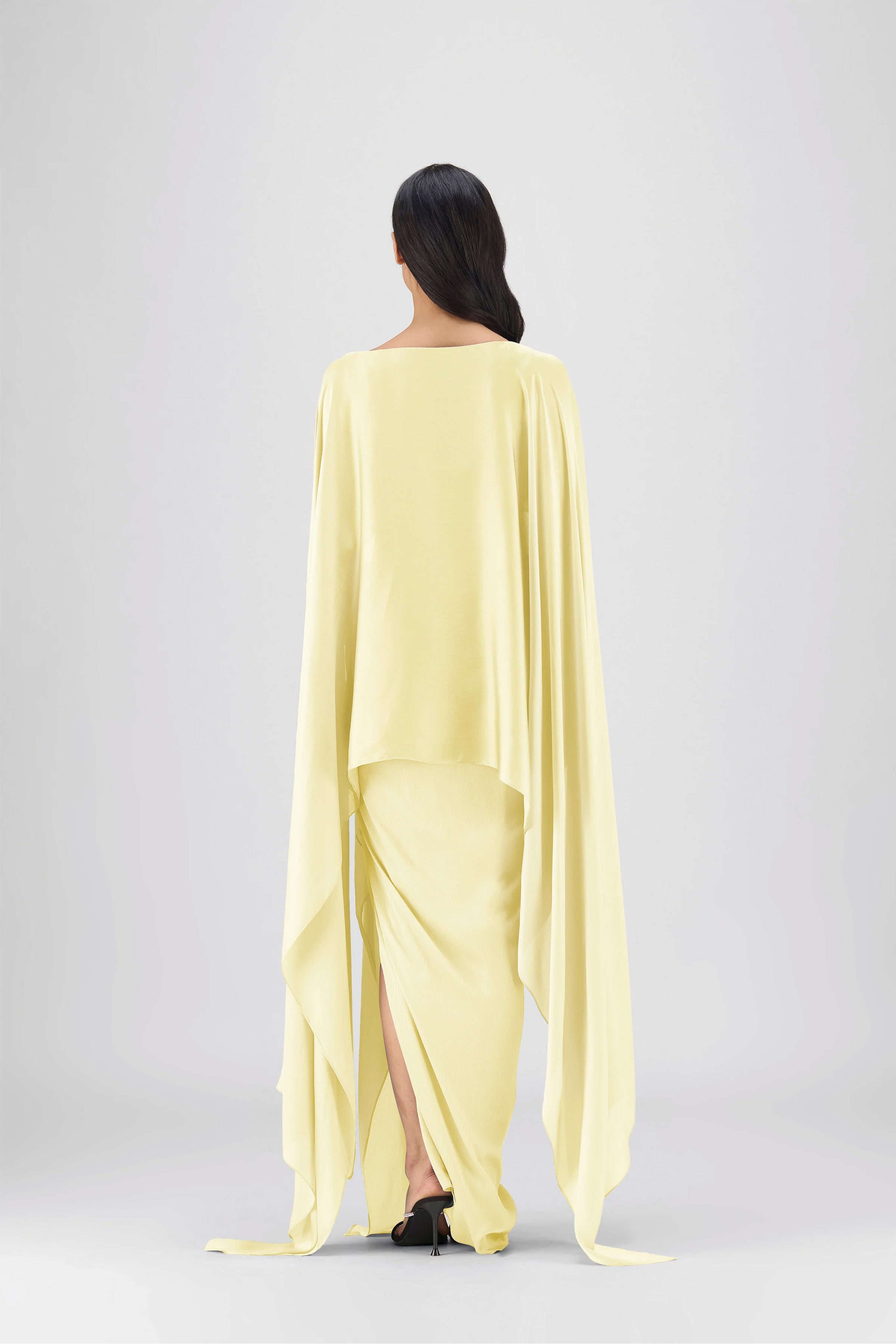 CAPE SKIRT BUTTER