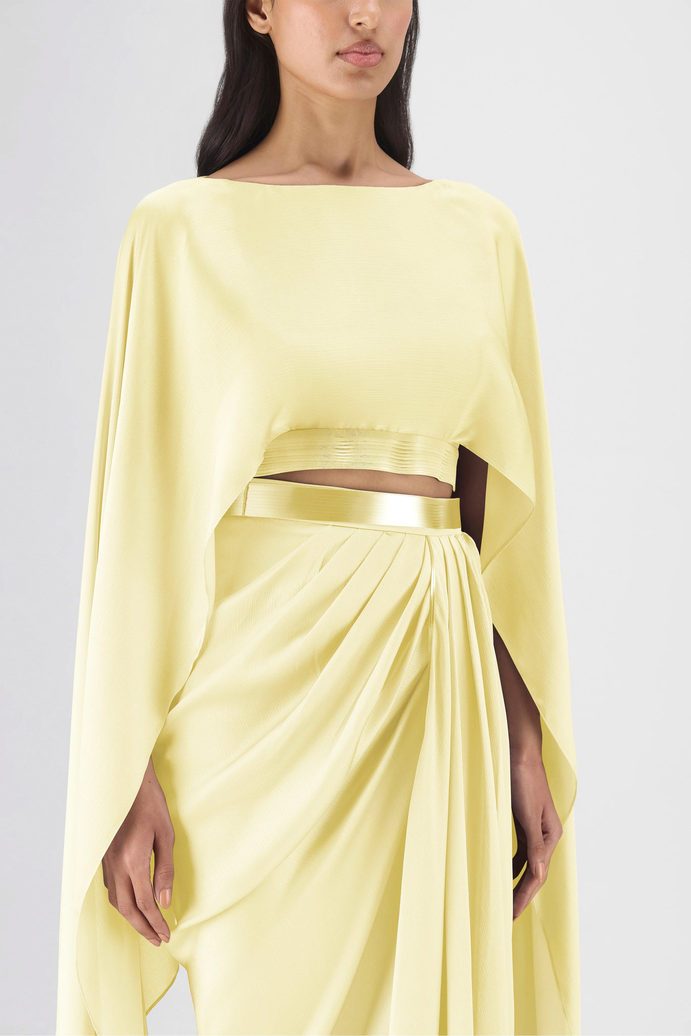CAPE SKIRT BUTTER