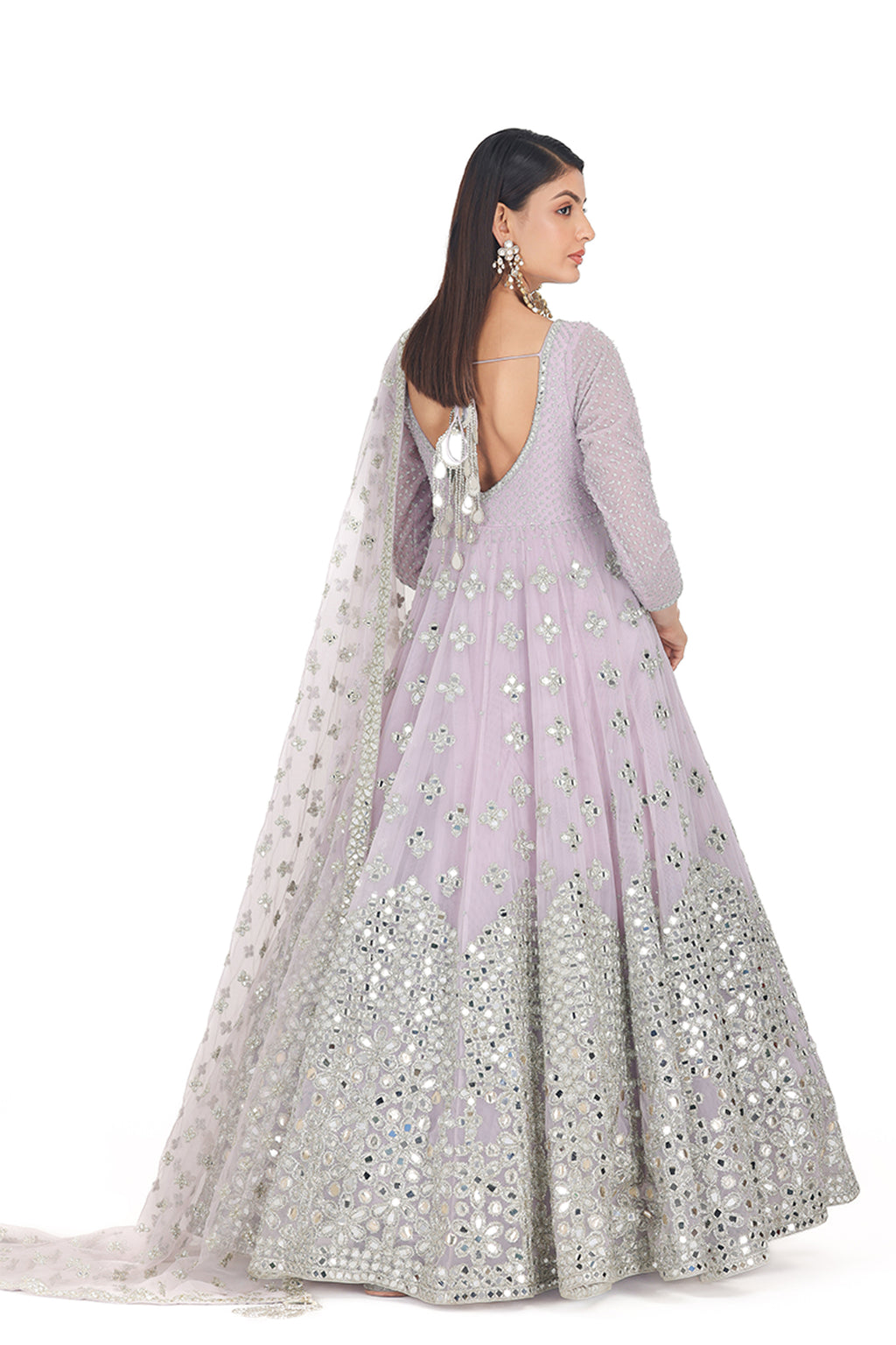 Churidar Lilac