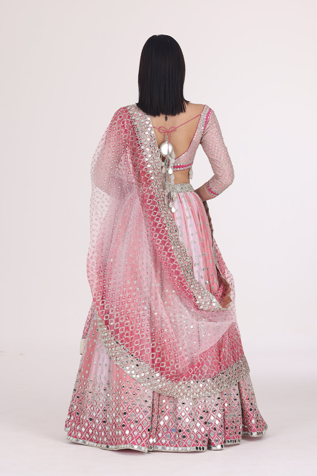 ABHINAV MISHRA LEHENGA BLOUSE DUPATT