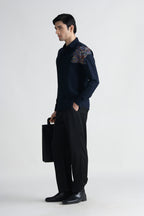 ABKASA SHIRT NAVY BLUE