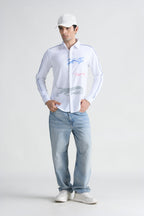 ABKASA SHIRT WHITE
