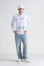 ABKASA SHIRT WHITE