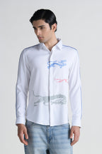 ABKASA SHIRT WHITE