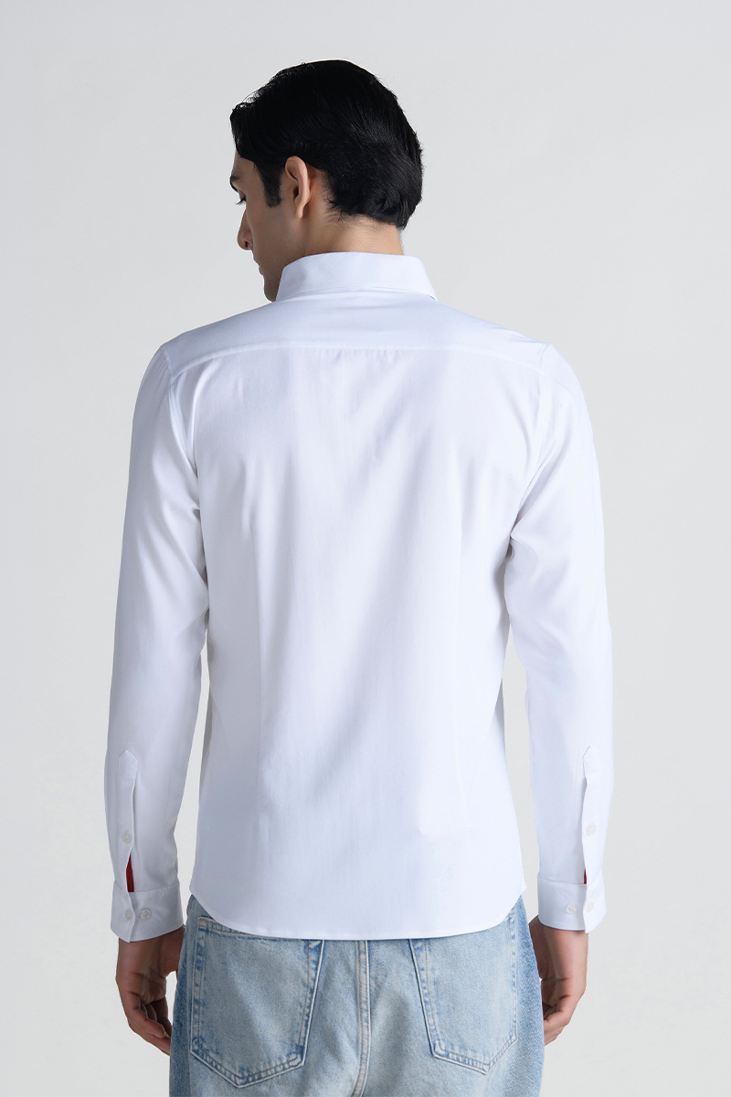 ABKASA SHIRT WHITE