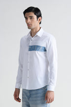 ABKASA SHIRT WHITE
