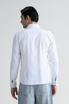 ABKASA SHIRT WHITE