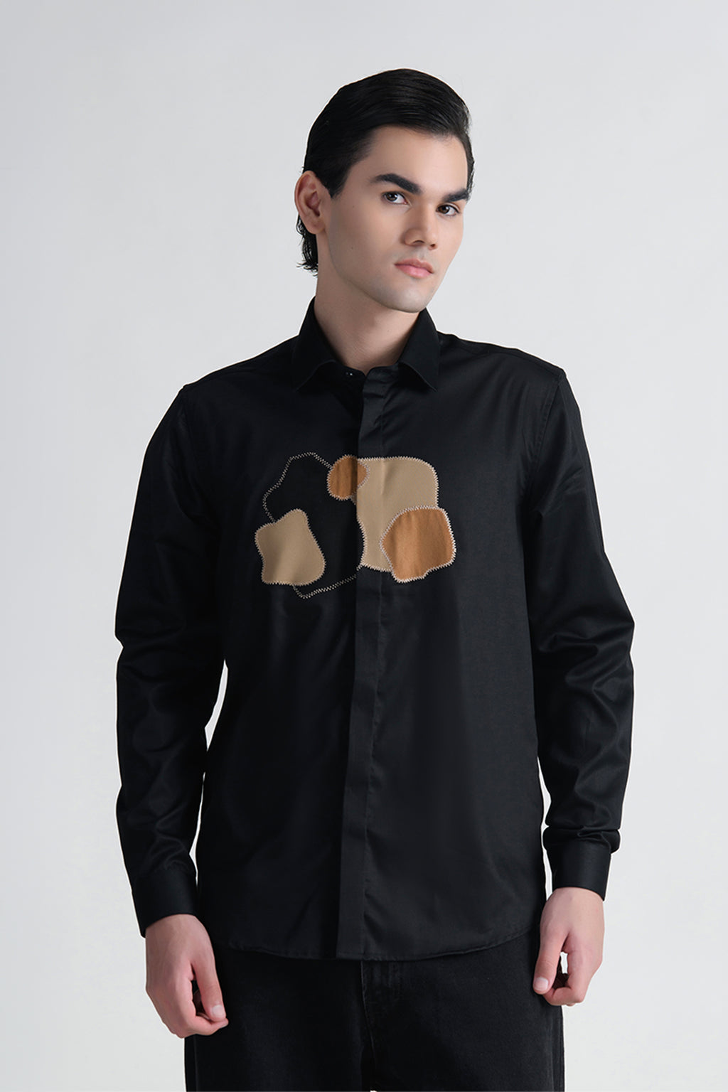 ABKASA SHIRT BLACK