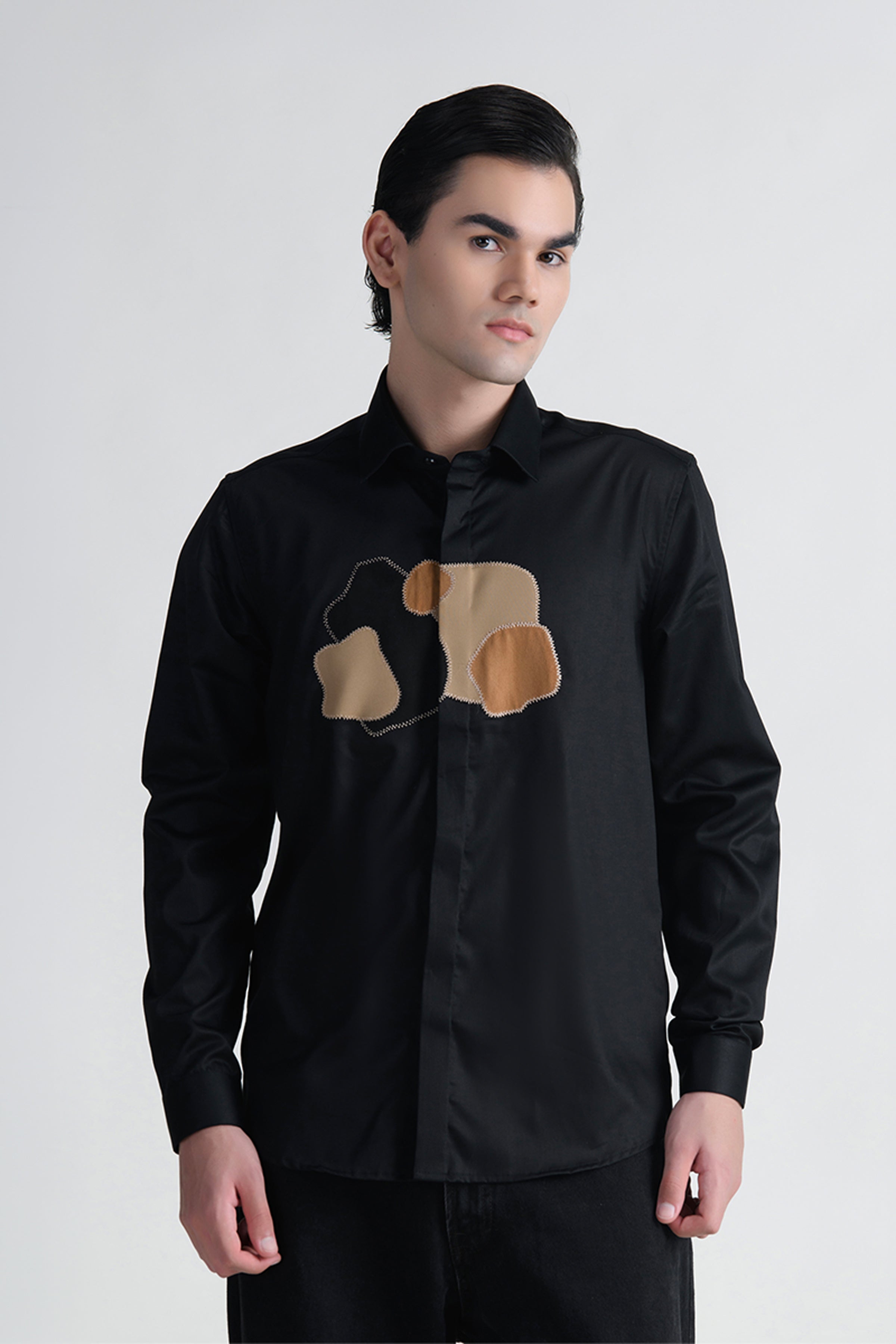 ABKASA SHIRT BLACK