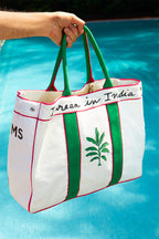 Tote Green Pink