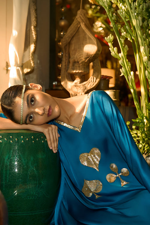 Blue Kaftan