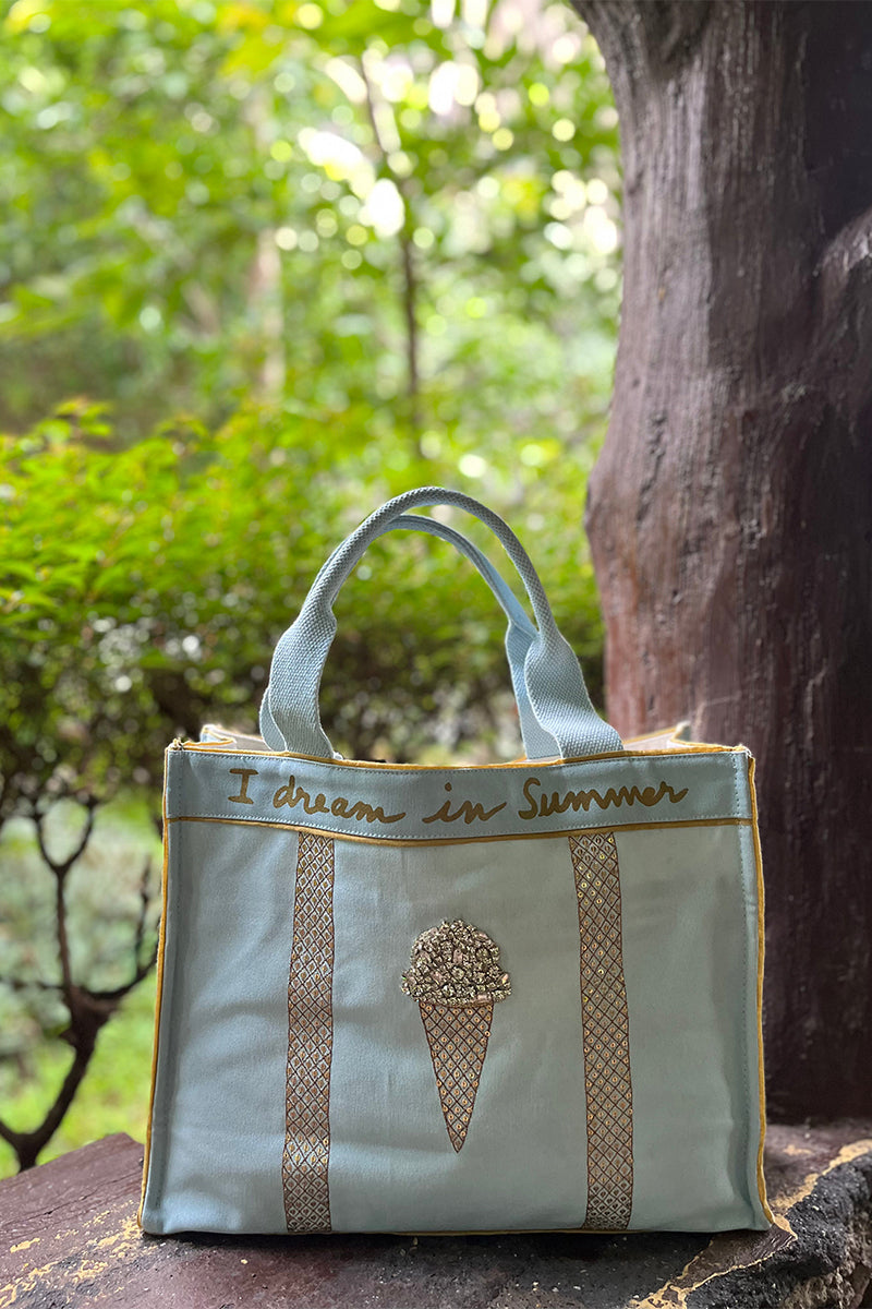 Tote Icy Blue