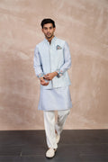 Bundi ivory powder blue