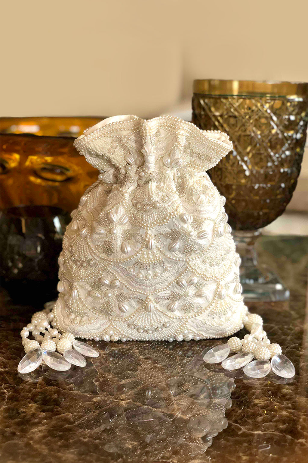 ADORA BY ANKITA BAG WHITE