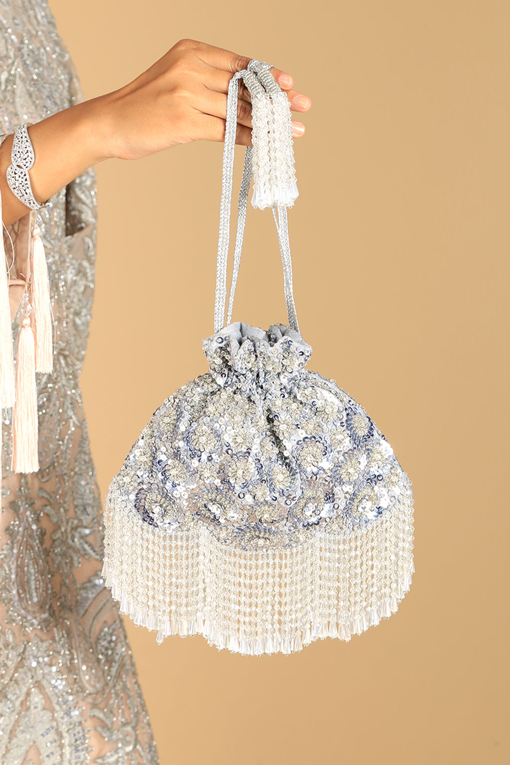 ADORA BY ANKITA BAG SILVER