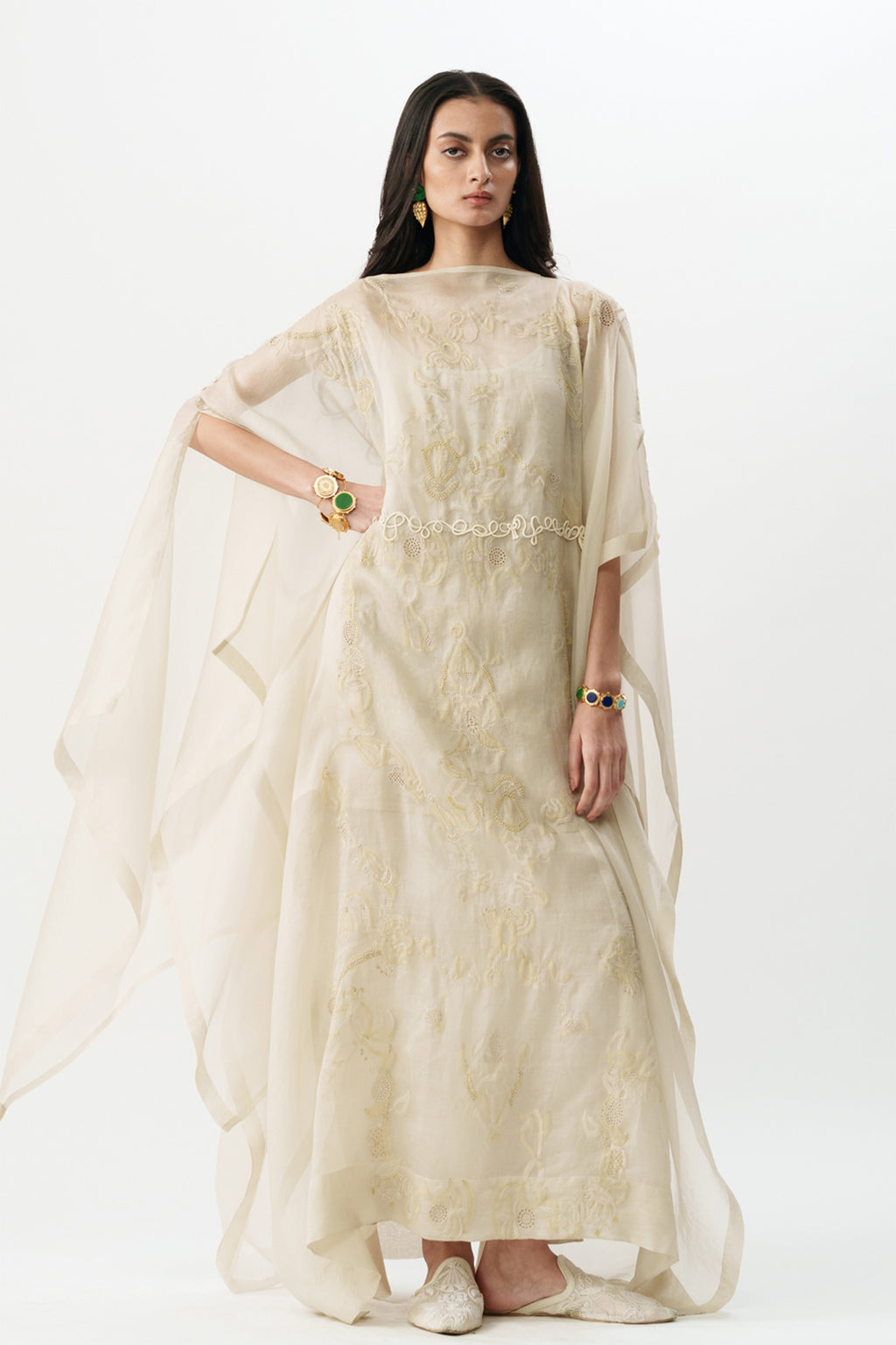 Kaftan Slip Ivory
