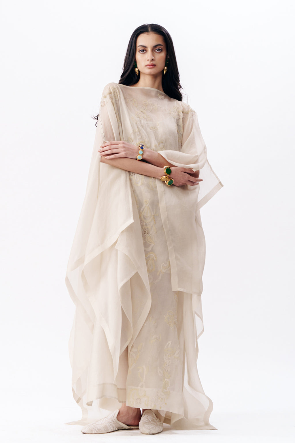 Kaftan Slip Ivory