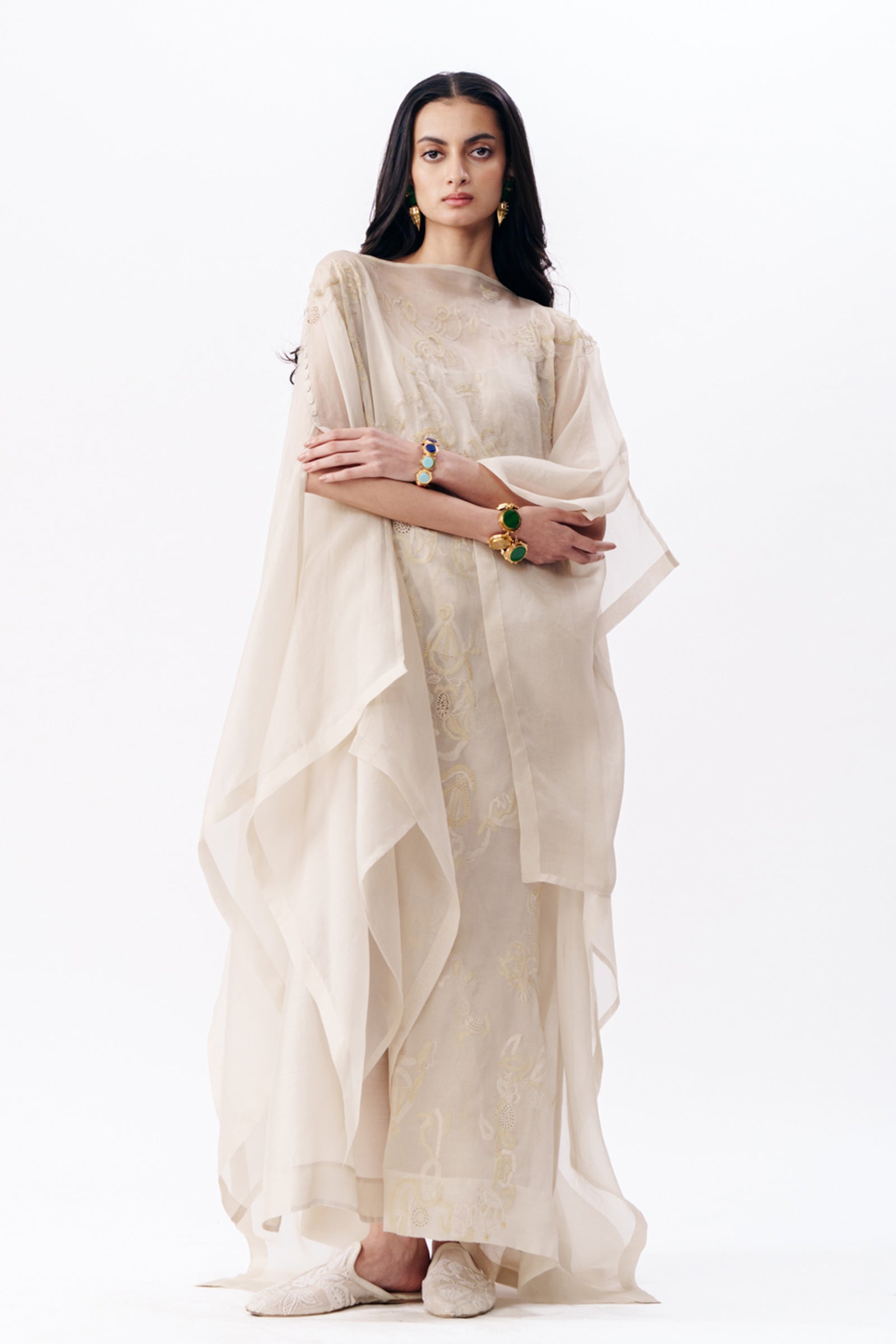 Kaftan Slip Ivory