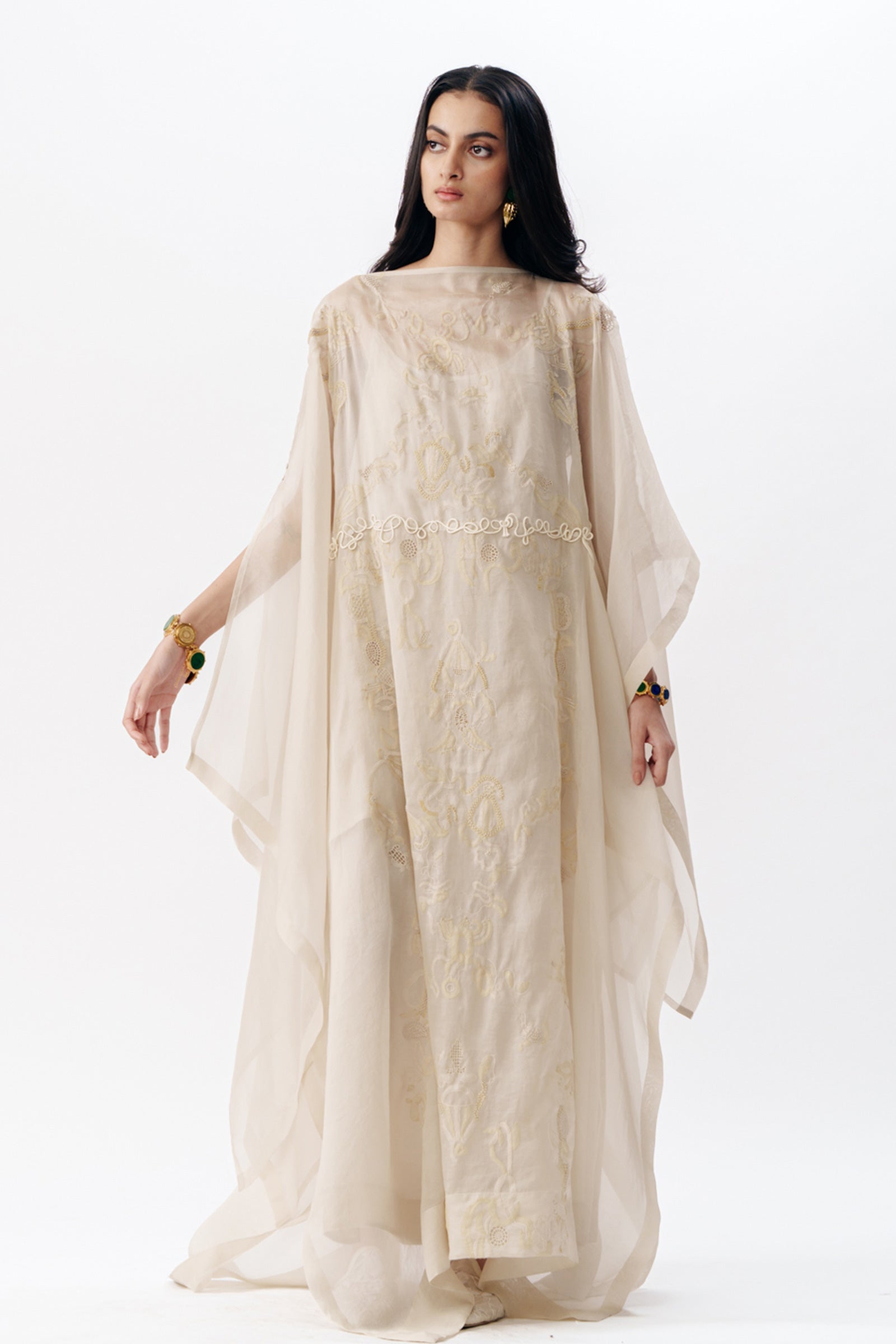 Kaftan Slip Ivory