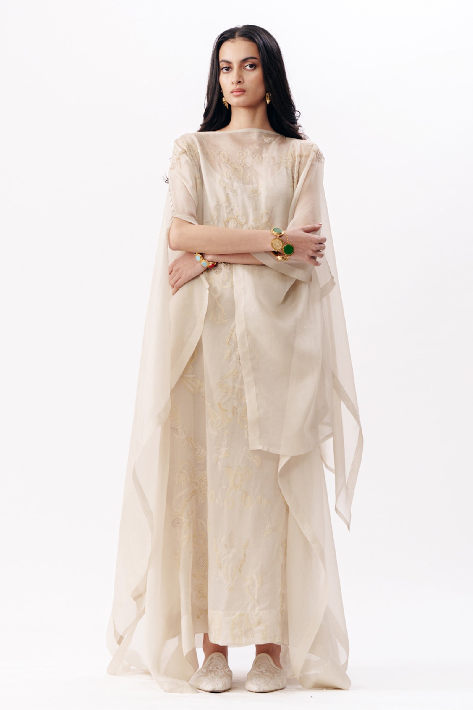 Kaftan Slip Ivory