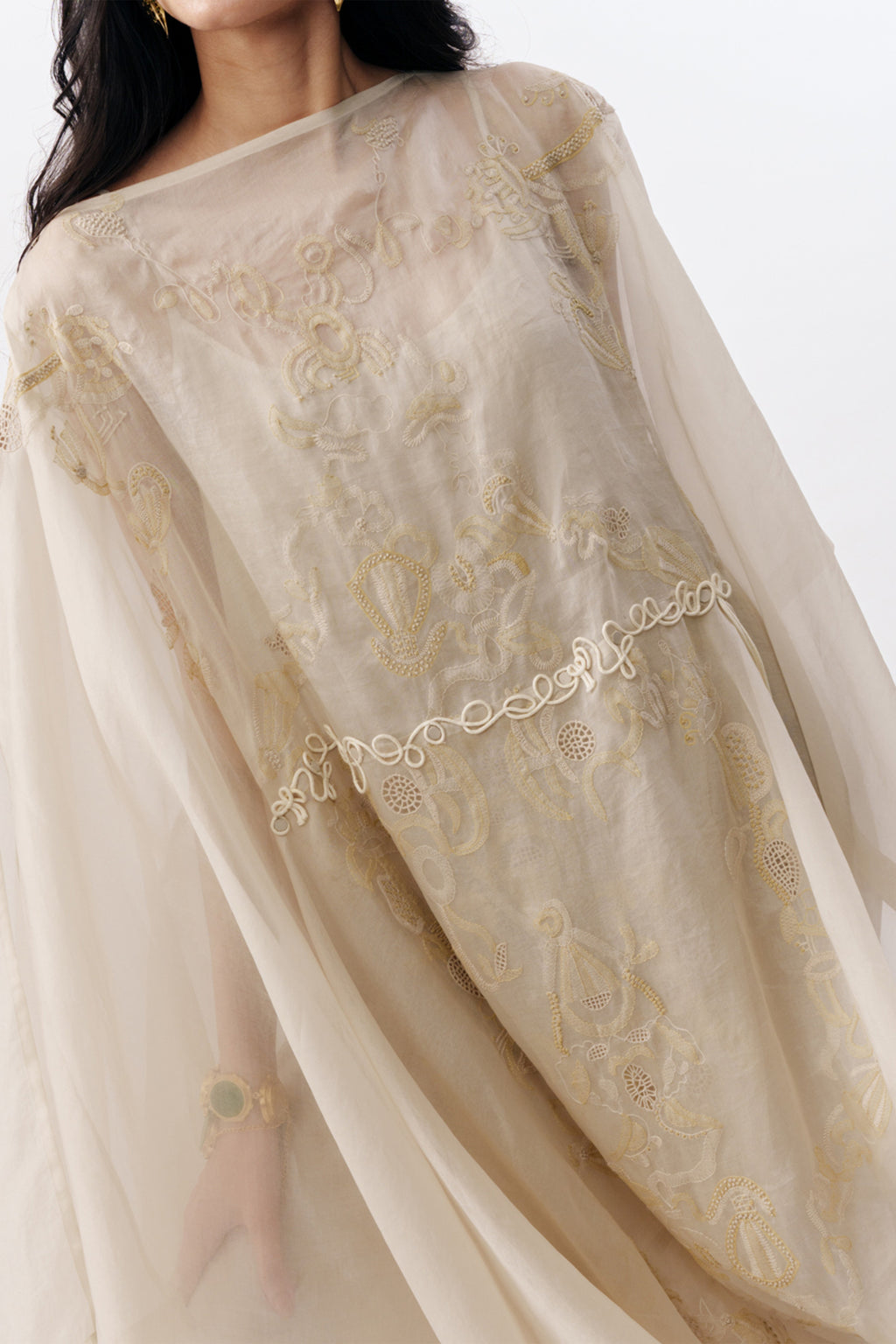 Kaftan Slip Ivory