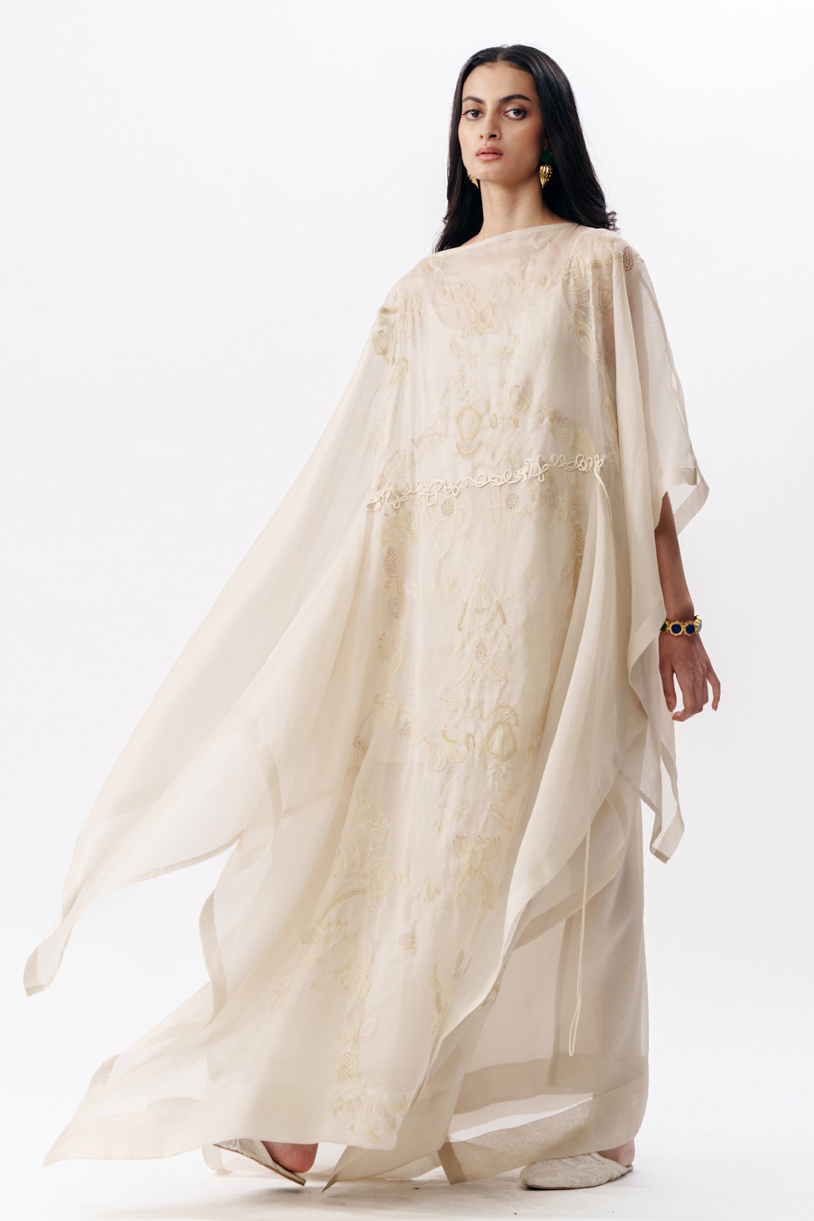 Kaftan Slip Ivory
